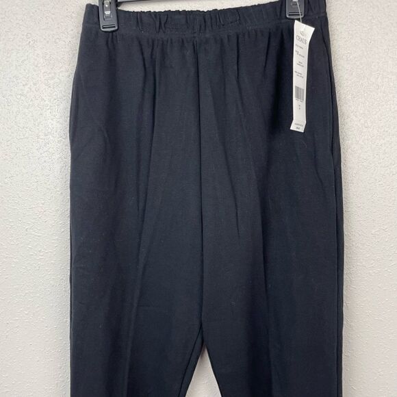 NWT Chaus Sport Black Casual Pants Size M - Picture 2 of 4